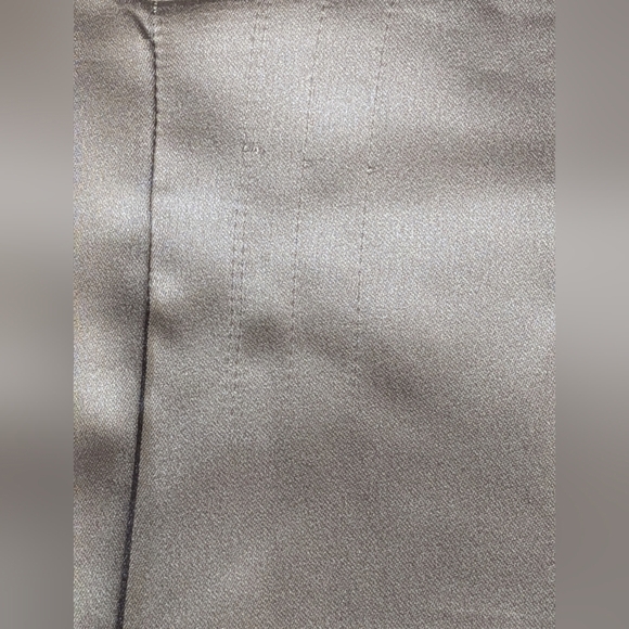 NWT!!! Zara Elegant A-Line Satin Effect Midi Skirt - Champagne Size Small - Picture 5 of 13